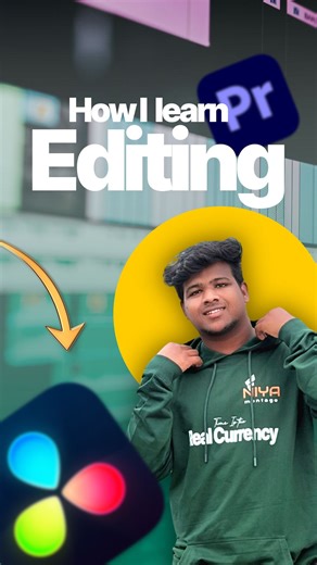 Nivin | Editor | Content creator on Instagram: "How I learn editing! 📈🔥 Comment “Tutorial “ @special credits to @itsprakashhere_ @thetech_indian @abanimation #reels #instagram #videoediting #tutorial #tamilediting #contentcreator #contentcreationtips #editing #tips #tricks #learnediting #growth #grow #creators #editors #reelsinstagram [video editing,tutorial,reels,learn editing,tamil editors,content creation tips,tricks,free resources,tamil tutorials,davinci resolve,free learning sources,reels