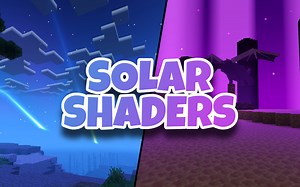 [基岩版光影推荐] 好的光影可以提升游戏体验 - 太阳光影(9.5分) 非常漂亮的光影，同时也有很多的细节