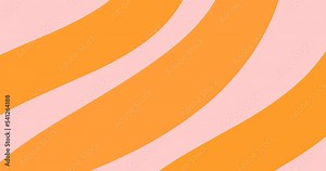orange gradient abstract shape background animation