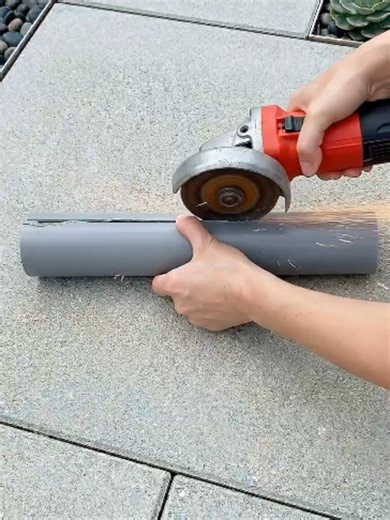 How to Make Modern Concrete Planters Using PVC Pipes & A Bucket! diy planter #Maker #CreativeIdeas #Creativity #MakersGonnaMake #RepairWork #LifeHack #DIY #Workshop #Upcycling #DIYProjects #BuildAndRepair #Handmade