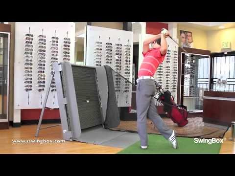 The indoor golf hitting net, practice net for home garage backyard