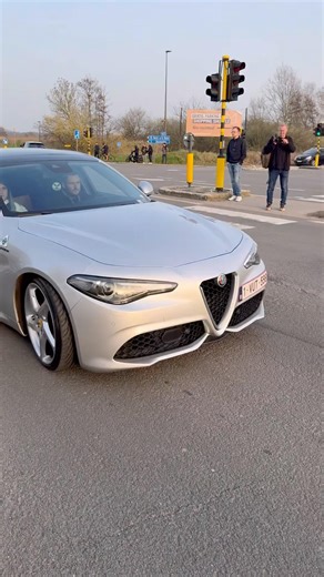 Clean Alfa Romeo Giulia Rolling Out 😮