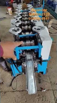 7 roller shutter strip making machine despatch in rajsthan