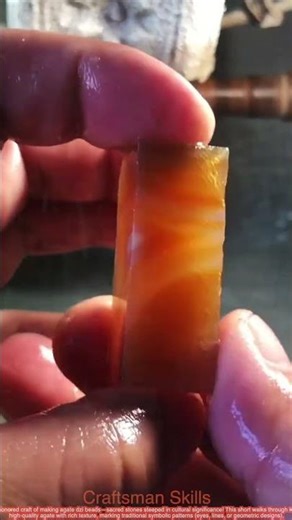 Agate Dzi Bead Making: From Raw Agate to Sacred Craft