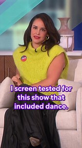 Melissa Fumero is proof that everything happens for a reason👏 #brooklyn99 #amysantiago #dance #audition #tvshow | The Talk