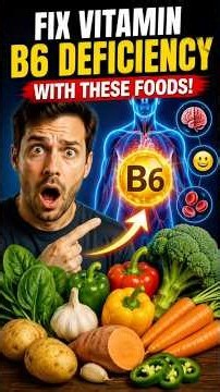 Vitamin B6 Deficiency? 8 Foods You Should Be Eating #VitaminB6#VitaminB6Deficiency#vitamin