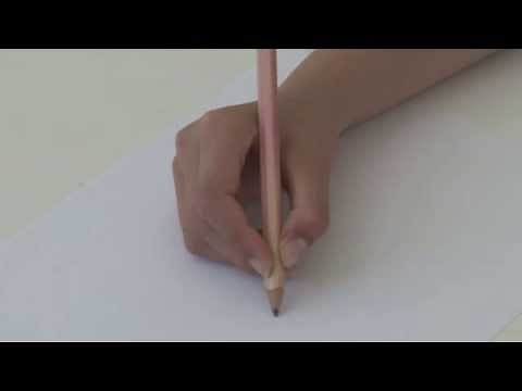 Handwriting advice: pencil grasp development