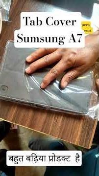 Unboxing Tablet A7 Cover #satyamanyadav