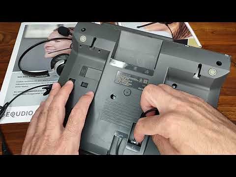 GEQUDIO Headset an einem Unify Telefon anschließen.