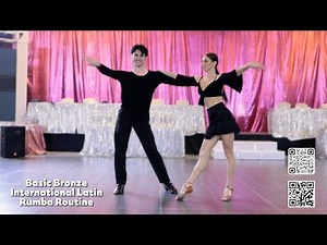 Basic Bronze International Latin Rumba Routine by Mikhail Kolosov & Elina Semka