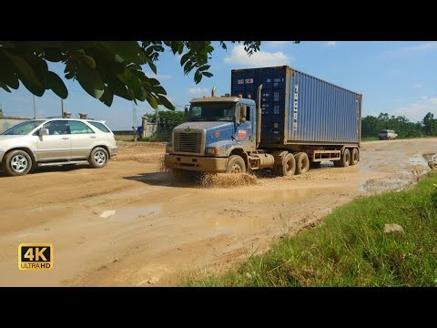 [4K] SPLASH ZONE! Trucker's Worst Nightmare Road