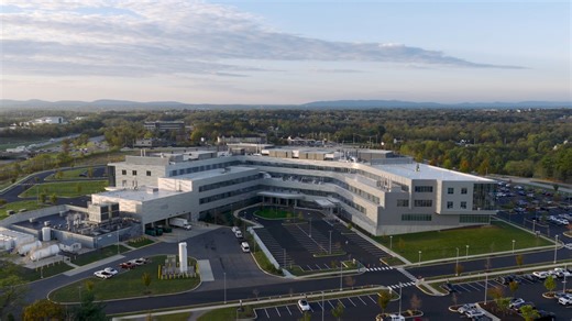 Advanced cancer care, all in one place — now in Enola. The new Penn State Health Cancer Center at Penn State Health Hampden Medical Center is open, offering expert, compassionate care for a wide range of cancers — including breast, prostate, colorectal and lung — in a state-of-the-art facility designed with your health, hope and healing in mind. Take a virtual tour and see how we’ve created a space to support patients and families, from calming colors and peaceful views to comfortable infusion c