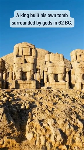 A king built his tomb on a mountaintop, declared himself equal to the gods, surrounded himself with 30-foot statues, then vanished from history for 2,000 years. Mount Nemrut in southeastern Turkey is one of the world's most bizarre archaeological sites. In 62 BC, King Antiochus I of Commagene decided he deserved immortality, so he constructed a massive artificial peak at 2,100 meters, topped with giant limestone statues of Greek and Persian gods - and himself seated among them as an equal. The h