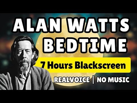 Alan Watts Guided Meditation: Finding Enlightenment in the Present Moment