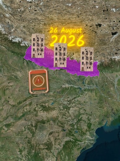 How a Glacier Collapse Flash Flood in Nepal#pakistan #nepal #geography #history #floods