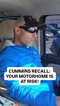 😱 Cummins Recall: Your Motorhome is at Risk! #shorts #motorhome #rvlife