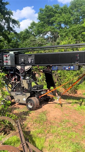 Crane location days are the best 😭🎥 #hollywood #netflix #paramount #filmindustry #amazon