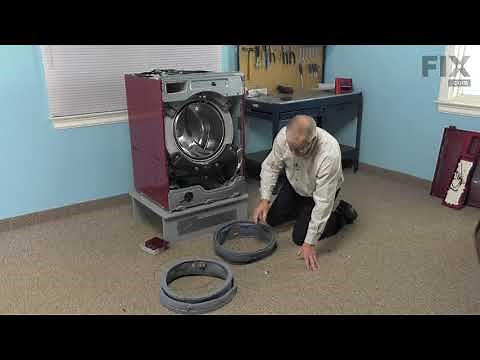 LG Washer Repair - How to Replace the Door Bellow