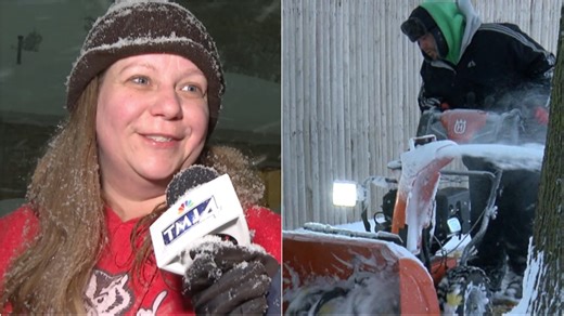 Residents dig out after lake-effect snow in Racine, Kenosha counties