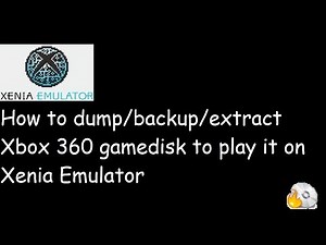 Xenia : How to dump/extract/backup files from Xbox 360 gamedisk to play it on Xenia