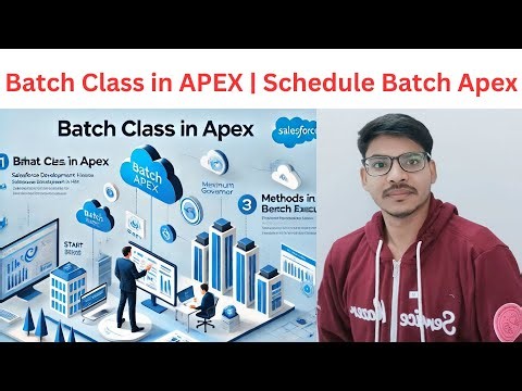 Batch Class in APEX | Salesforce Development Course in Hindi | Schedule Batch Apex