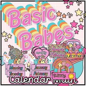 Basic Babes Calendar Display and Calendar Math