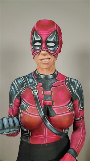 Virginia Frank | What's shaking bacon #paint #art #cosplay #deadpool | Instagram