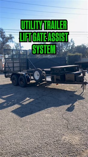 I.E. Trailers on Instagram: "Got a trailer at home and an idea you want to bring to life? 🔧 Check out this utility trailer we upgraded with a Lift Gate Assist System — making lifting and lowering the ramp effortless for our customer! If you need a quote, call us today and let’s make your setup a reality. Don’t wait — start the new year the right way! 💥📞 ✅Financing and delivery available ✅Hablamos español 📍17748 Taylor Ave Bloomington California 📞(909) 999-5422 #inlandempire #trailersforsale