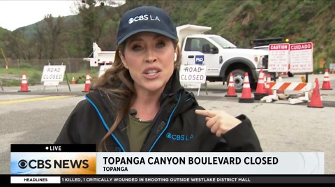 Topanga Canyon Boulevard closed indefinitely after Southern California storms