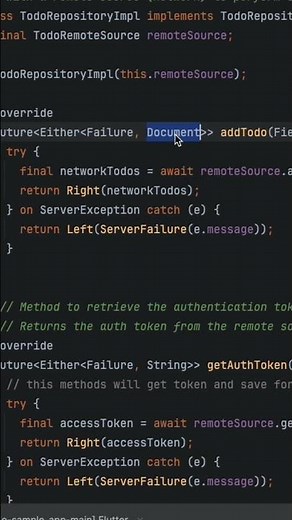Flutter Tip #2 – Use Either for Error Handling #flutter #errorhandling