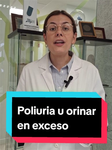 La poliuria es la producción de volúmenes excesivos de orina, en cantidades superiores a los 3 litros al día. Y como hemos explicado ya en otro video, la poliuria no es una enfermedad en sí misma, sino que es un síntoma, por lo que su tratamiento dependerá de la causa concreta. Por ello, el primer paso siempre es una evaluación médica que habitualmente incluirá, además de la historia clínica, los análisis clínicos pertinentes. Cuando la poliuria se debe a una diabetes mal controlada, al mejorar