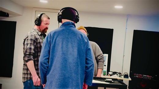 THE BUGGED OUT KITTY CAT! - twas a nice day with Sam Bodhi’s crew doing some backing vocals on “Bugged Out” | Hinnendael Studios LLC.