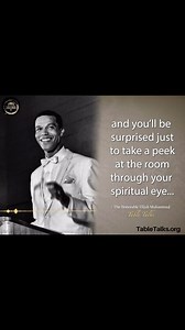 @themtabletalks THEM: I can sit here and listen to you and then I can step back and smile. I just need you to be Paul, you know. Go ahead on out and put it out just like you are doing. You’ll put it out, sometimes I sit here - we all sit here and get a chance to listen at you, I listen at you brother, preaching Brother, and you’ll be surprised just to take a peek at the room through your spiritual eye and look at us. We enjoy it! THMLF: All praises due to Allah. THEM: You put everything in such 