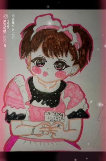 ##* jimin chibi video ##* cute art 🎨###* bts 🥰🥰🥰