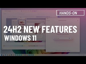 Windows 11 24H2 NEW AI Recall, Copilot app, and features (build 26100.712 & 26100.863)