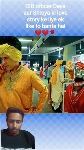 CID officer Daya aur Shreya ki love story ke liye ek like to banta hai ❤️❤️🌹