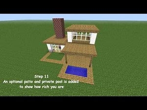 Minecraft Modern House Tutorial