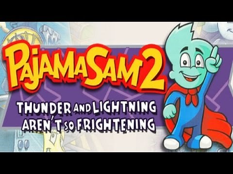 Pajama Sam 2: Thunder And Lightning Aren't So Frightening - Full Game HD Walkthrough - No Commentary