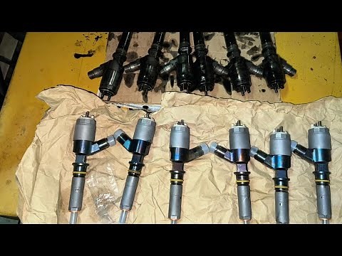 CATERPILLAR C6.6 INJECTOR REPLACEMENT | Engine hard startup problem solved |