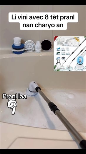 Electric Spin Scrubber: Efficient Cleaning Made Easy