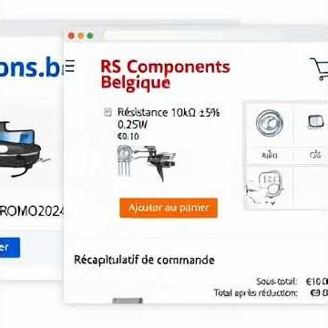 Comment utiliser un code promo RS Components -processus en 5 étapes