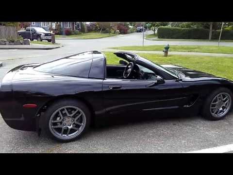 C5 Corvette Coupe w/ roof panel remove (targa top)