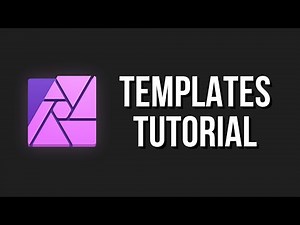 Create Professional Templates in Affinity Photo
