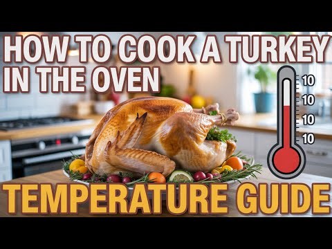 How to Cook a Turkey in the Oven - Temperature Guide