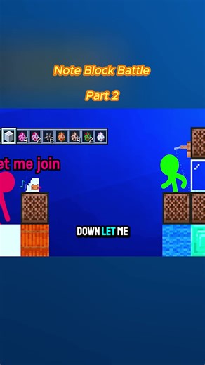 Epic Note Block Battle in Minecraft!