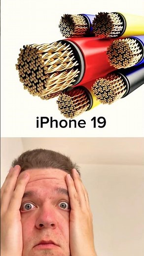 The evolution of iPhone chargers 🔌 📱