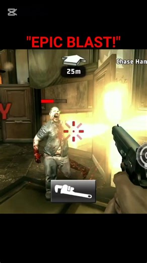 Zombie Blast in Slow Motion 💥🔥 #Shorts