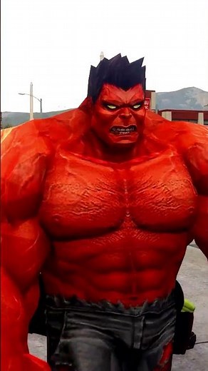 😱 Hulk vs Red Hulk & Venom 🔥EPIC Fight! Who Is Stronger? | GTA 5 #shorts | #gta | #hulk