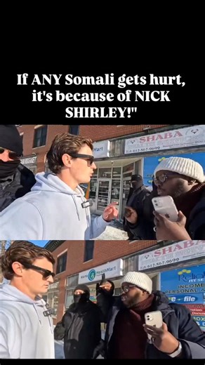 Somalisnaps on Instagram: "Who is funding Nick Shirley’s work? Why is he obsessed with Minnesota — and why are his videos almost always centered on Somali communities? If this is really about “accountability,” why target one group over and over? Let’s not forget his first Minnesota video — the one where he went to a daycare after hours and then claimed there were “no kids around.” That claim was debunked. So why does he keep targeting Somali communities in Minnesota?"