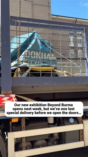 1.5K views · 18 reactions | Beyond Burma: Forgotten Armies opens on Tuesday! One of the highlights of the new exhibition is this QF 3.7-inch mountain howitzer, a weapon used to great effect throughout the Burma Campaign. Our Howitzer has undergone a year-long, meticulous restoration. It was all hands on deck to winch it into the Museum. For more info visit our website: https://bit.ly/3USpvFa #ww2 #artillery #howitzer #burma #forgottenarmy #nationalarmymuseum | National Army Museum | Facebook